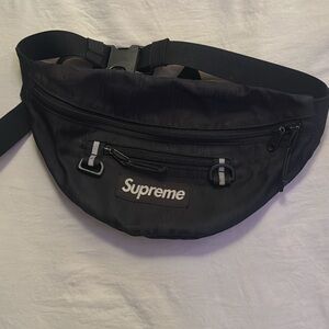 Supreme Black Waist Bag (SS19)
